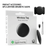 Mini GPS Tracker, 1 Count Car GPS Tracker with Weatherproof Magnetic Case, Batteries Powered Hidden Car Tracking Device
Mini GPS Tracker