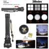 Super hell 9500000Lumen Taktische Taschenlampe LED XHP90 MilitÃ¤r Wiederaufladbar