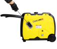 W46560431 Ultra-silent frequency conversion generator white + gray 4500W portable generator electric start, fuel tank 8.3L, load running for 50h